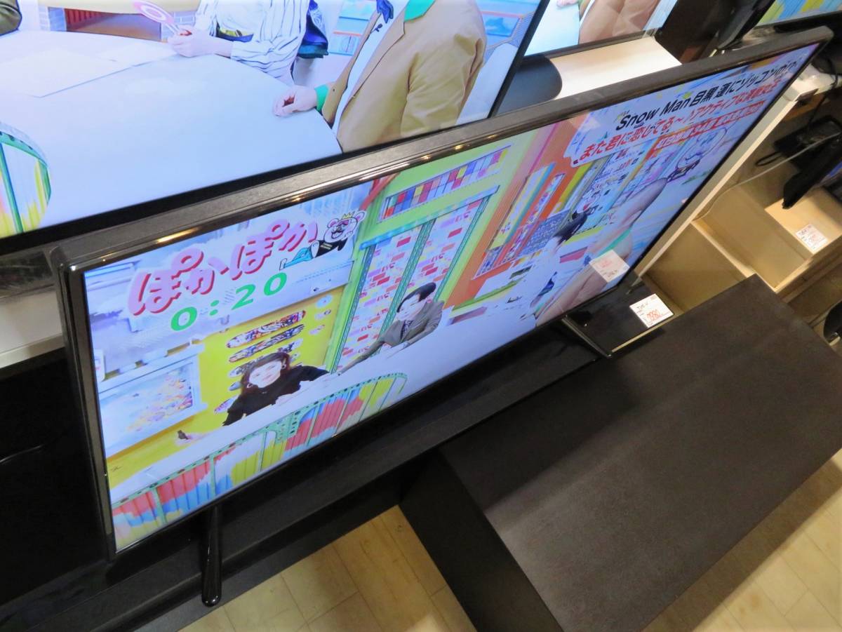 04【愛知店舗】50型 ULTRAHD TV 4K 液晶テレビ LE-5050TS4K-BK 2017年