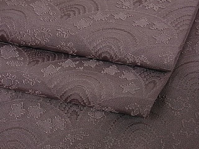 平和屋着物□上質な色無地青海波地紋濃色逸品vf3664 | JChere雅虎拍卖代购