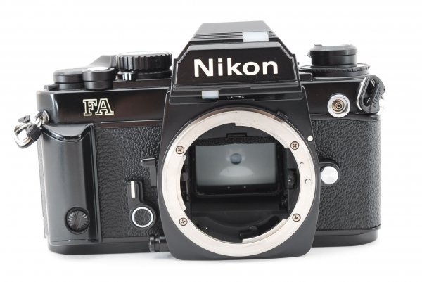 ☆超美品 動作確認済☆ NIKON ニコン FA ブラック フィルムカメラ