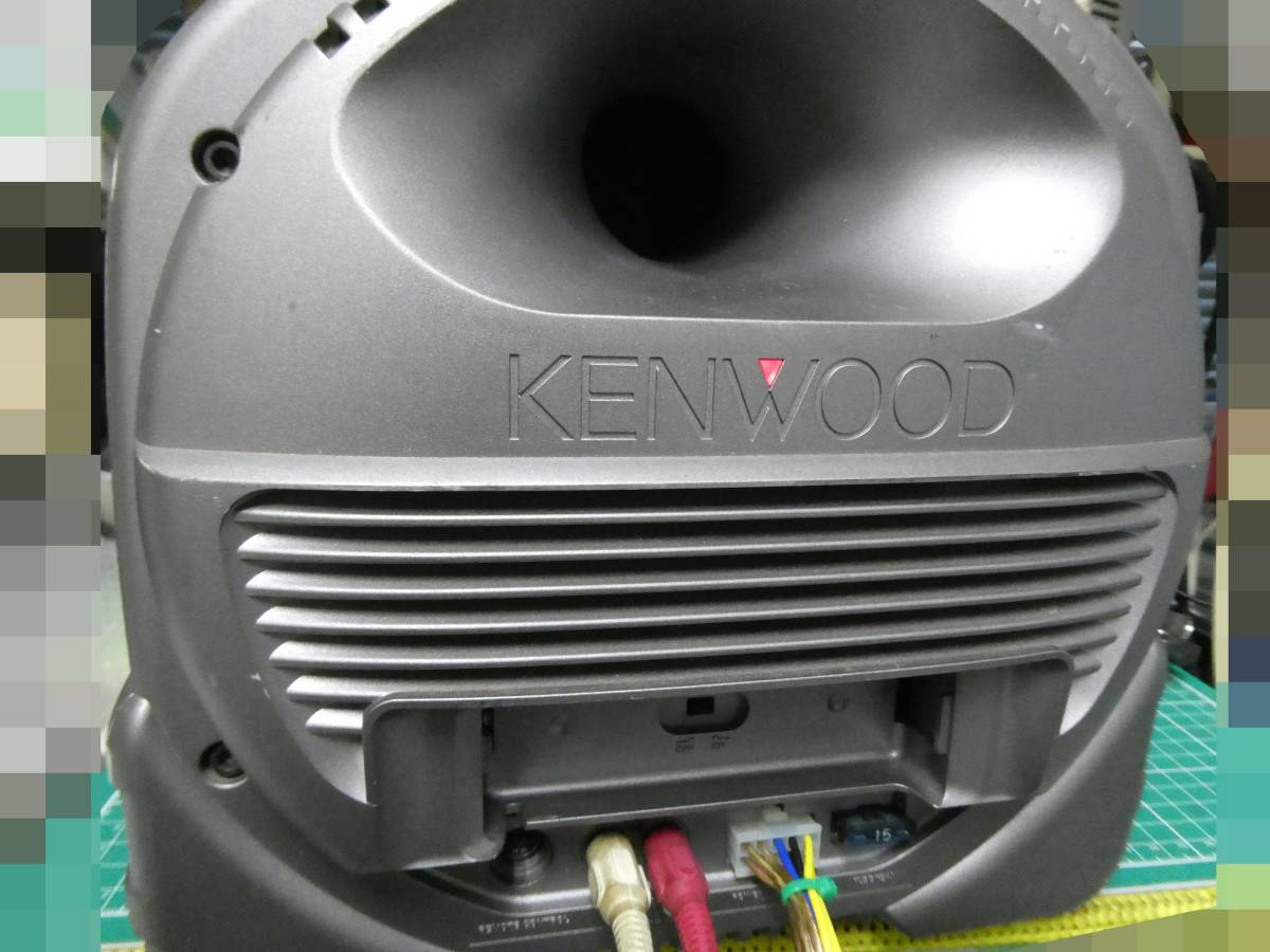 KENWOOD ケンウッド KSC-SW900 アンプ内蔵型サブウーファー MAX100W 動作確認済 送料無料 230324701