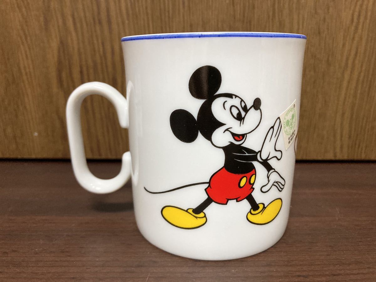 Disney Mickey Retro ディズニー ミッキー マグ マグカップ コップ タンブラー 陶器製 Sango 日本製 MADE IN JAPAN_画像4