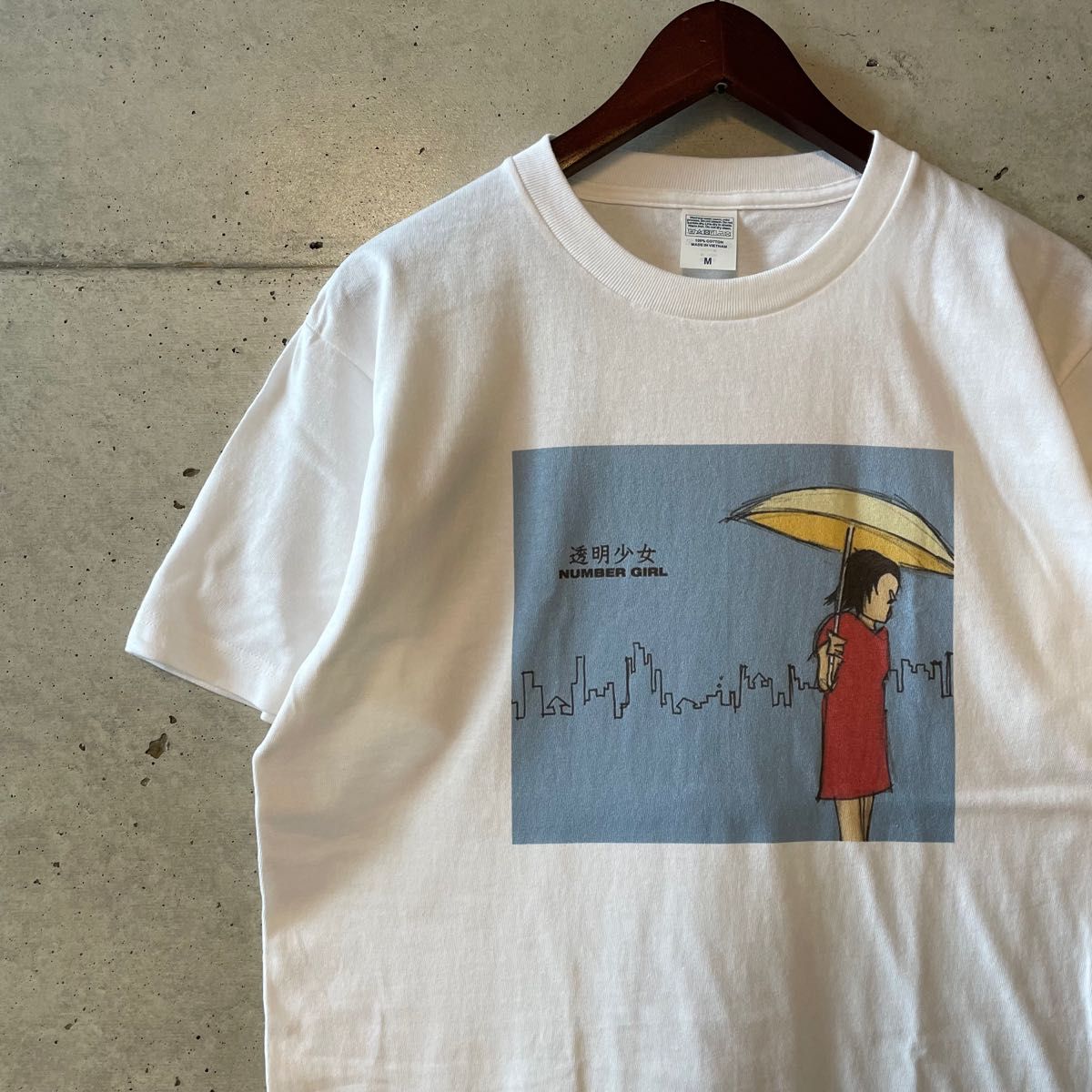 NUMBER GIRL 透明少女 ナンバーガール Tシャツ 半袖Tシャツ NUMBER GIRL 透明少女 ナンバーガール Tシャツ 半袖Tシャツ