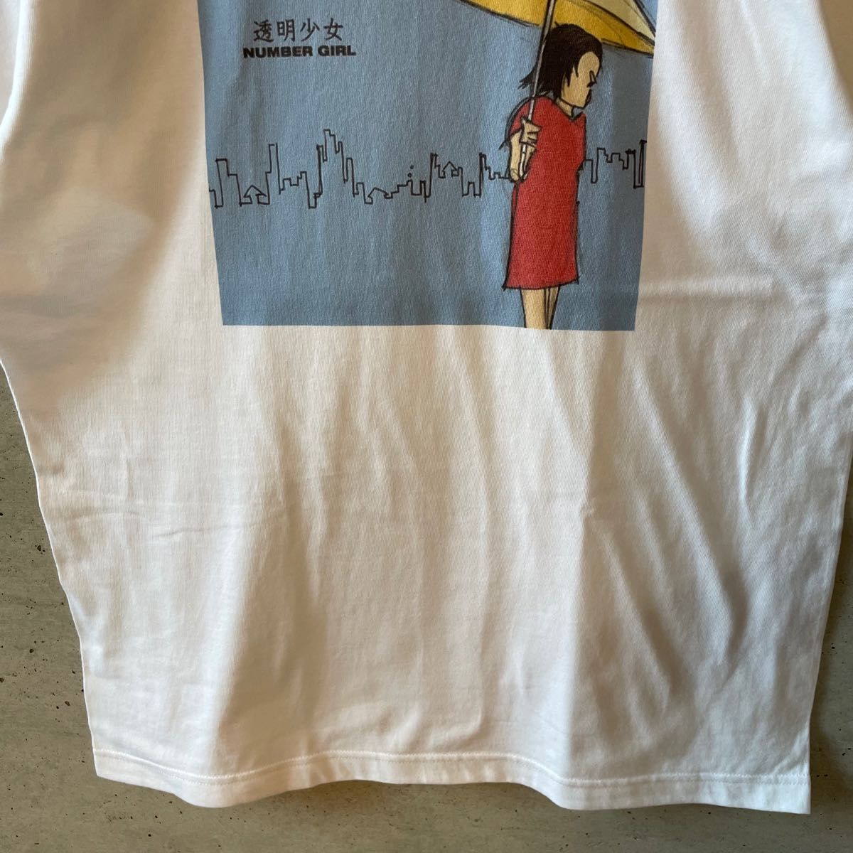 NUMBER GIRL 透明少女 ナンバーガール Tシャツ 半袖Tシャツ NUMBER GIRL 透明少女 ナンバーガール Tシャツ 半袖Tシャツ