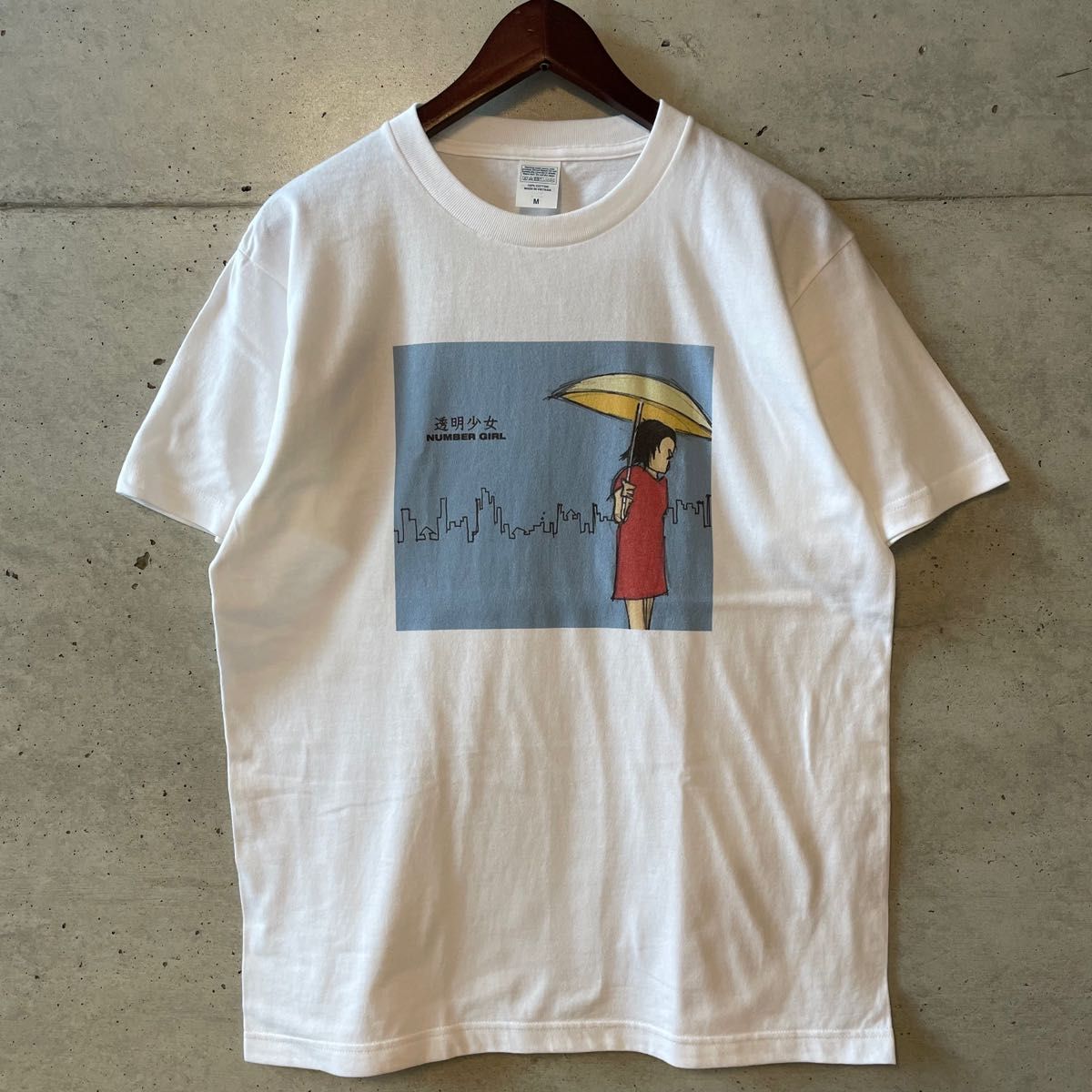 NUMBER GIRL 透明少女 ナンバーガール Tシャツ 半袖Tシャツ NUMBER GIRL 透明少女 ナンバーガール Tシャツ 半袖Tシャツ