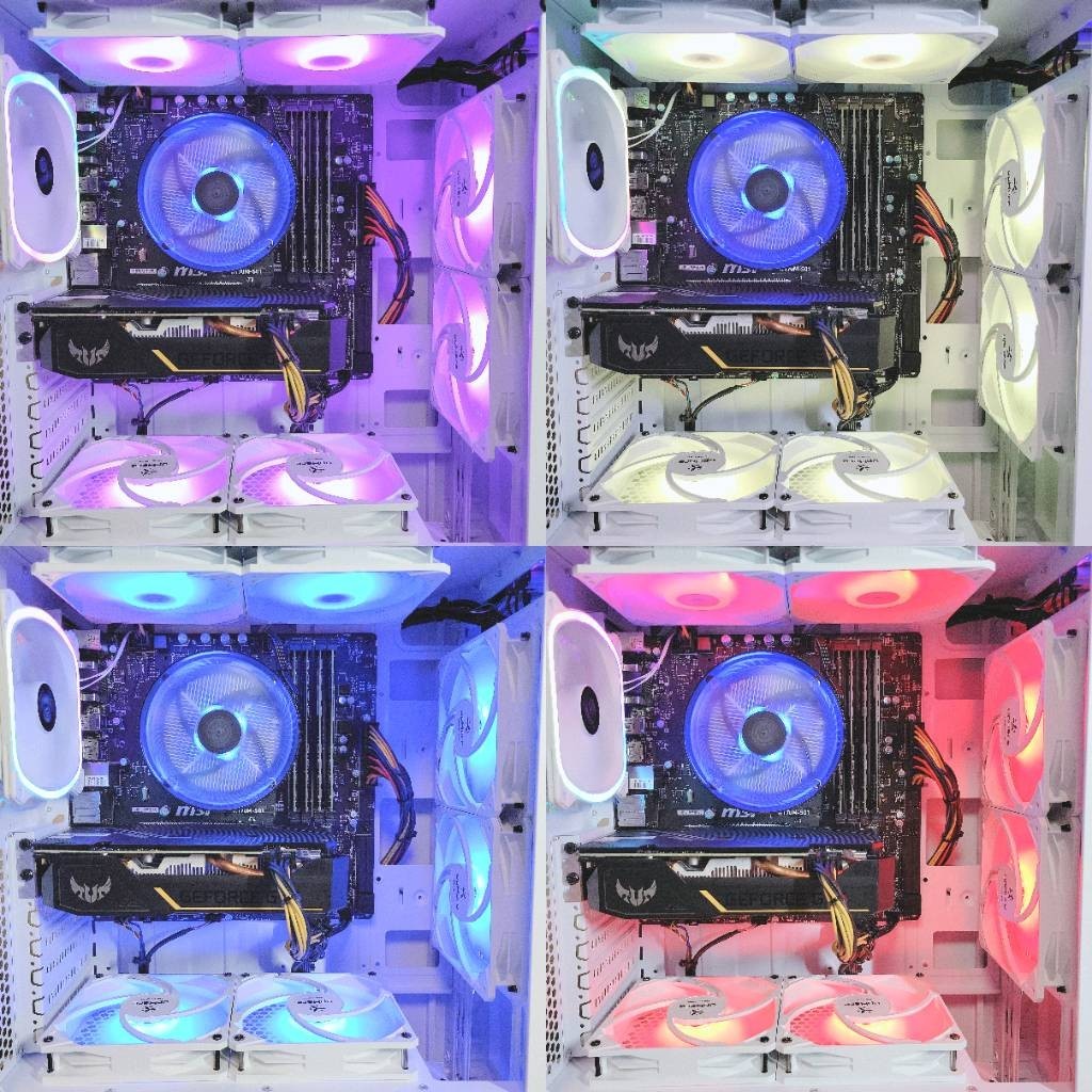 送料無料/即使用可/色変更可/熱対策冷却自作ゲーミングPC/Core i7-6700