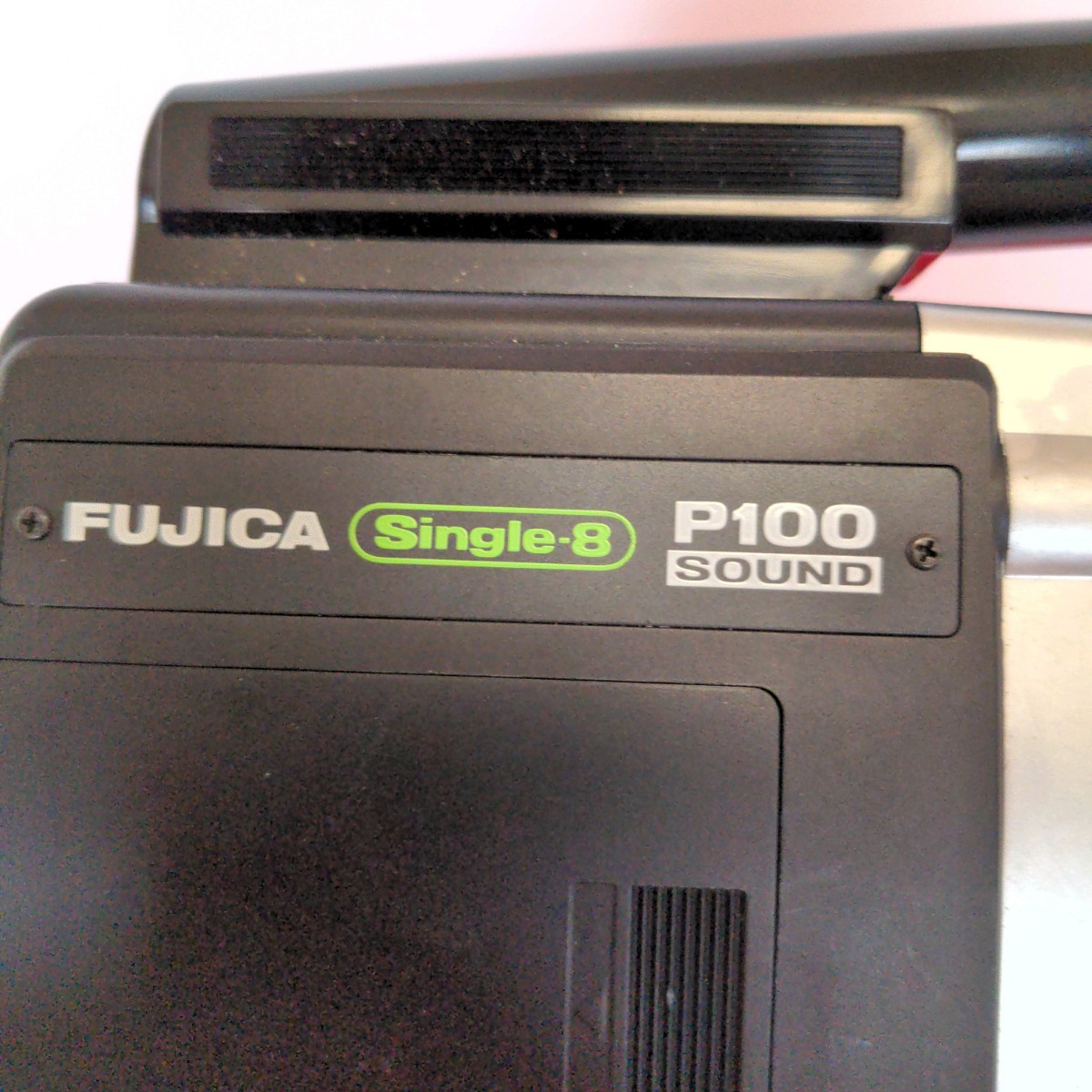 【現状品】富士フイルム FUJICA Single-8 P100　SOUND 8ミリカメラ 動作未確認　ジャンク_画像3