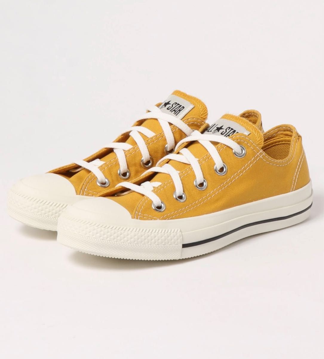 コンバース　CONVERSE ALLSTAR ステッチング　ローカット　キャンバススニーカー　 コンバースオールスター　23.0