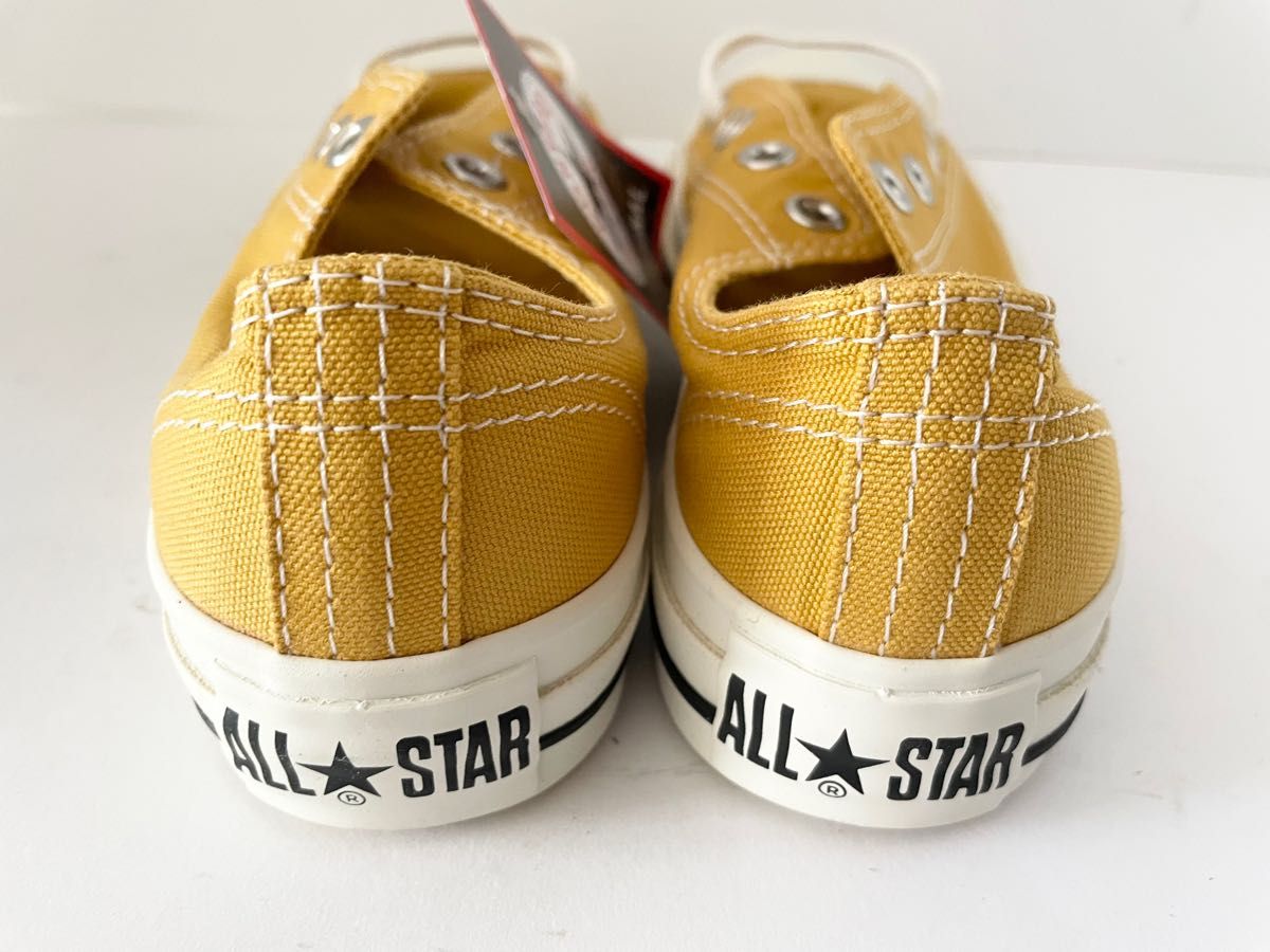 コンバース　CONVERSE ALLSTAR ステッチング　ローカット　キャンバススニーカー　 コンバースオールスター　23.0