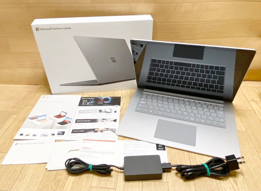 美品☆ Surface Laptop3 15インチ VGZ-00018 モデル:1873 SSD:256GB