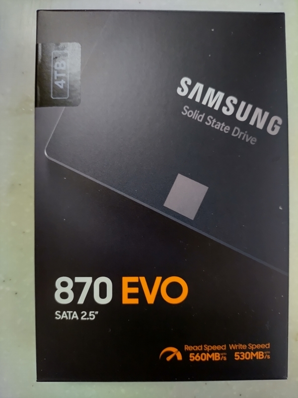 品質満点！ [新品未開封] SAMSUNG製 【メール便発送可】 MZ-77E4T0B/IT SATA 内蔵2.5インチ EVO 870 4.0TB SSD 256GB～