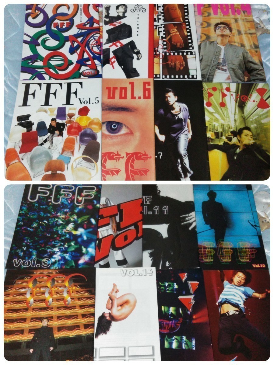 藤井フミヤ ファンクラブ会報誌【FFF】 1994年vol.1～2022年vol.114