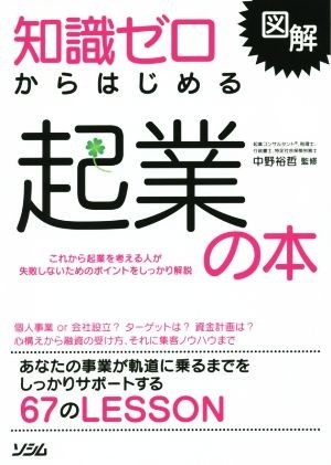 図解　知識ゼロからはじめる起業の本／中野裕哲_画像1