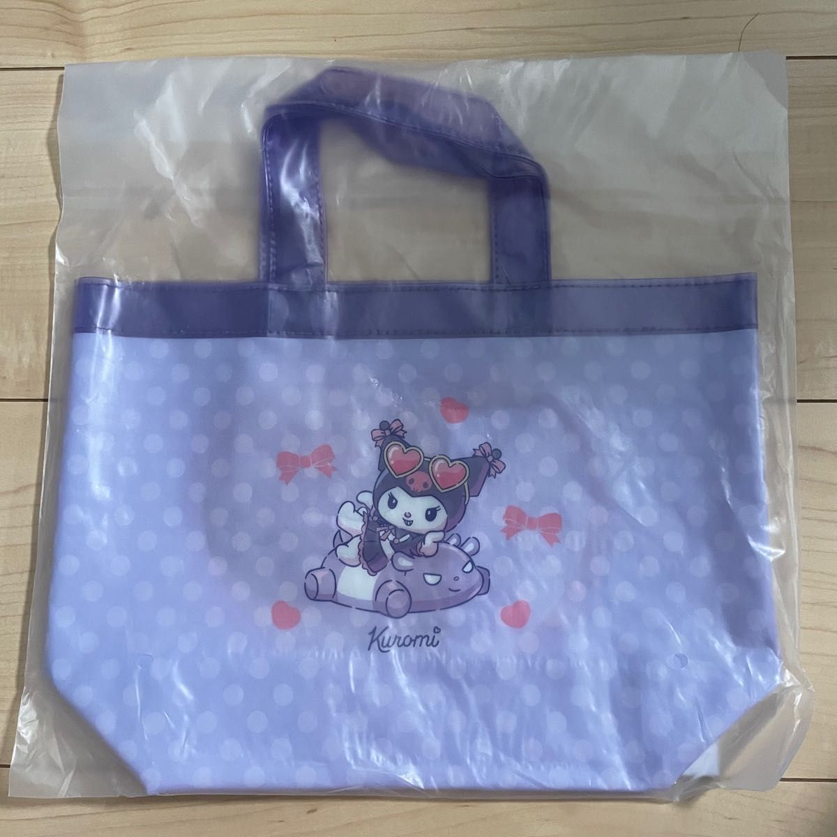 NEW ARRIVAL サンリオハッピーくじ クリアトートバック クロミ