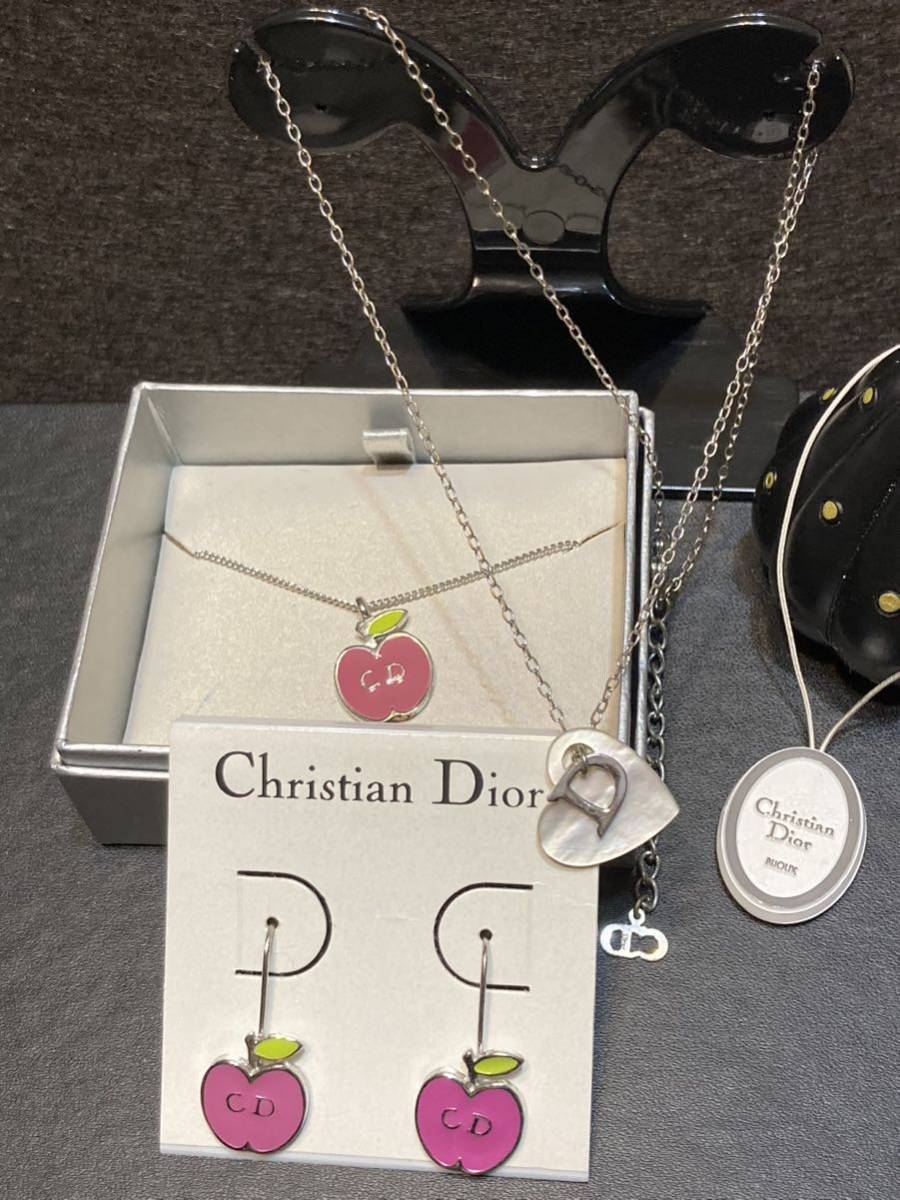 期間限定限定 送料0・ Christian Dior ネックレス ピアス ブレスレット