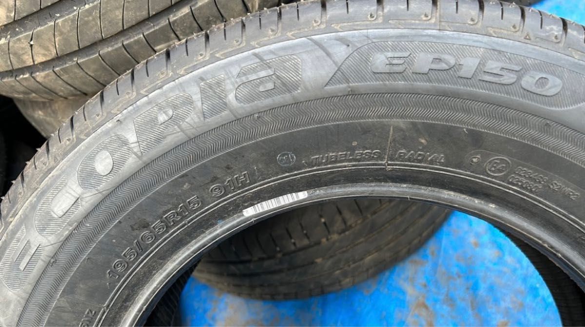 aiw様専用 新車剥がし BRIDGESTONE 195/65R15 22年製+23年製 サマー