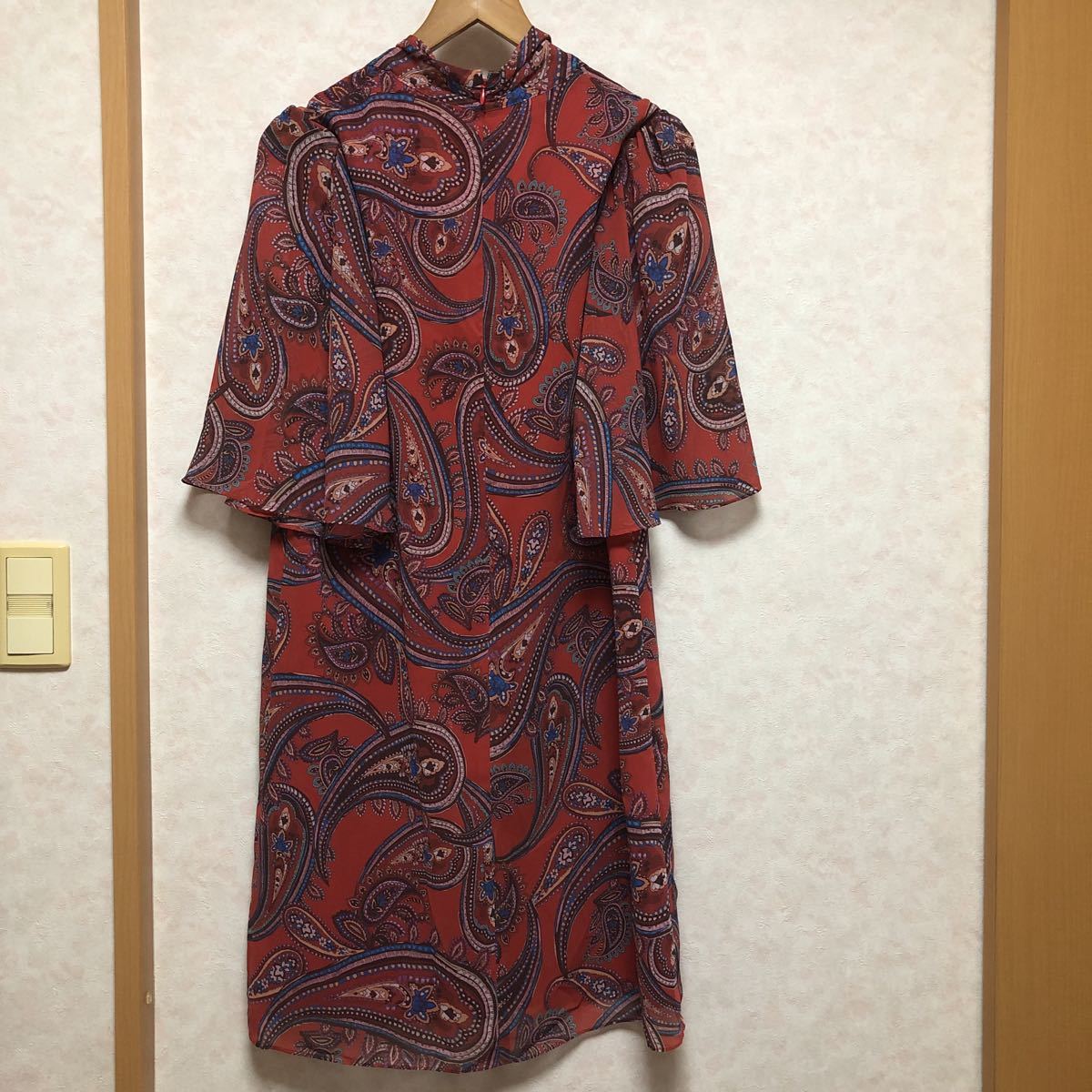 美品 GRACE CONTINENTAL グレースコンチネンタル ペイズリー ボウタイ