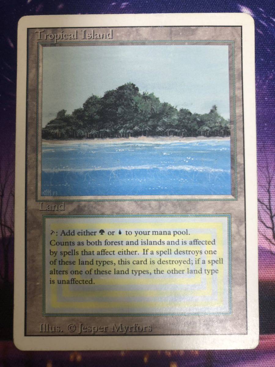 誠実】 MTG/Tropical Island/3ED/英語 土地 - ziashel.com