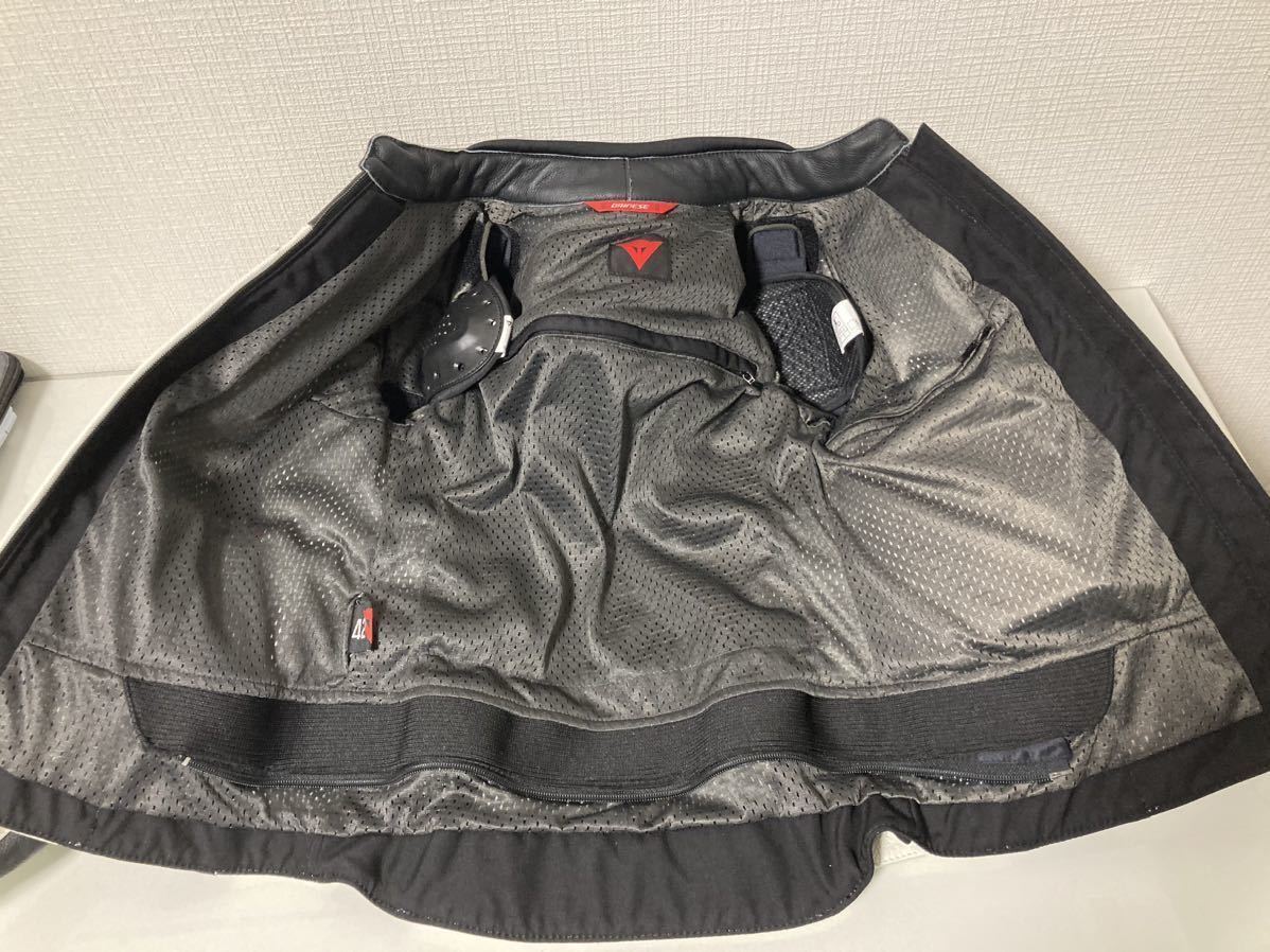 【未使用】レディース サイズ:42 DAINESE ダイネーゼ　RACING 3 LADY LEATHER JACKET