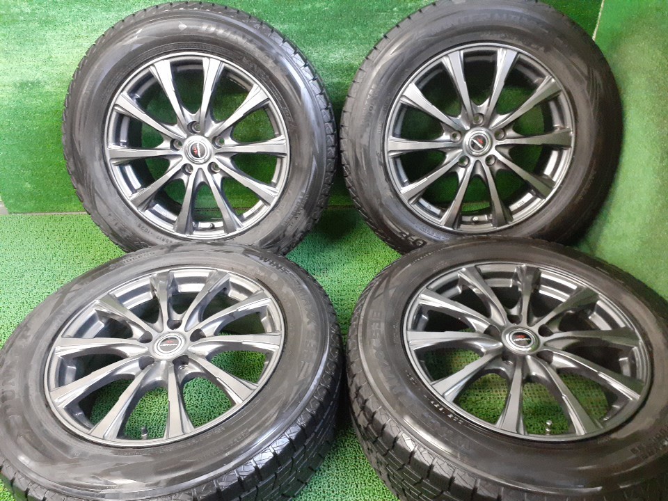 ダンロップ ウインターマックスSJ8 225/65R17 ホイールセット