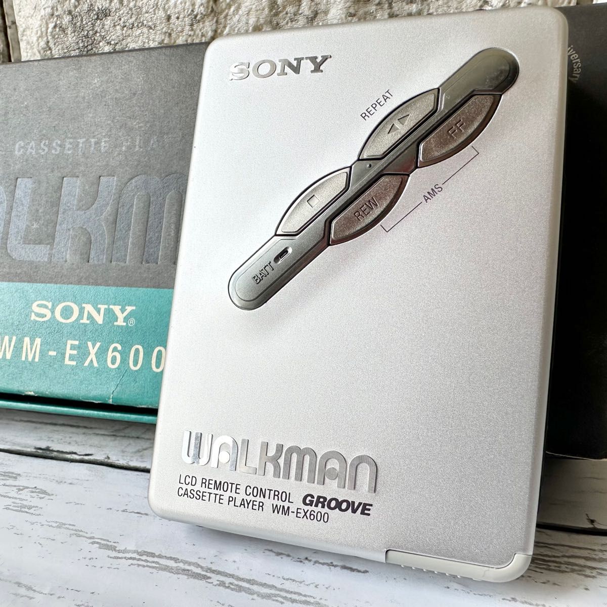 SONY ポータブルカセットプレーヤー WM-EX600(S)-