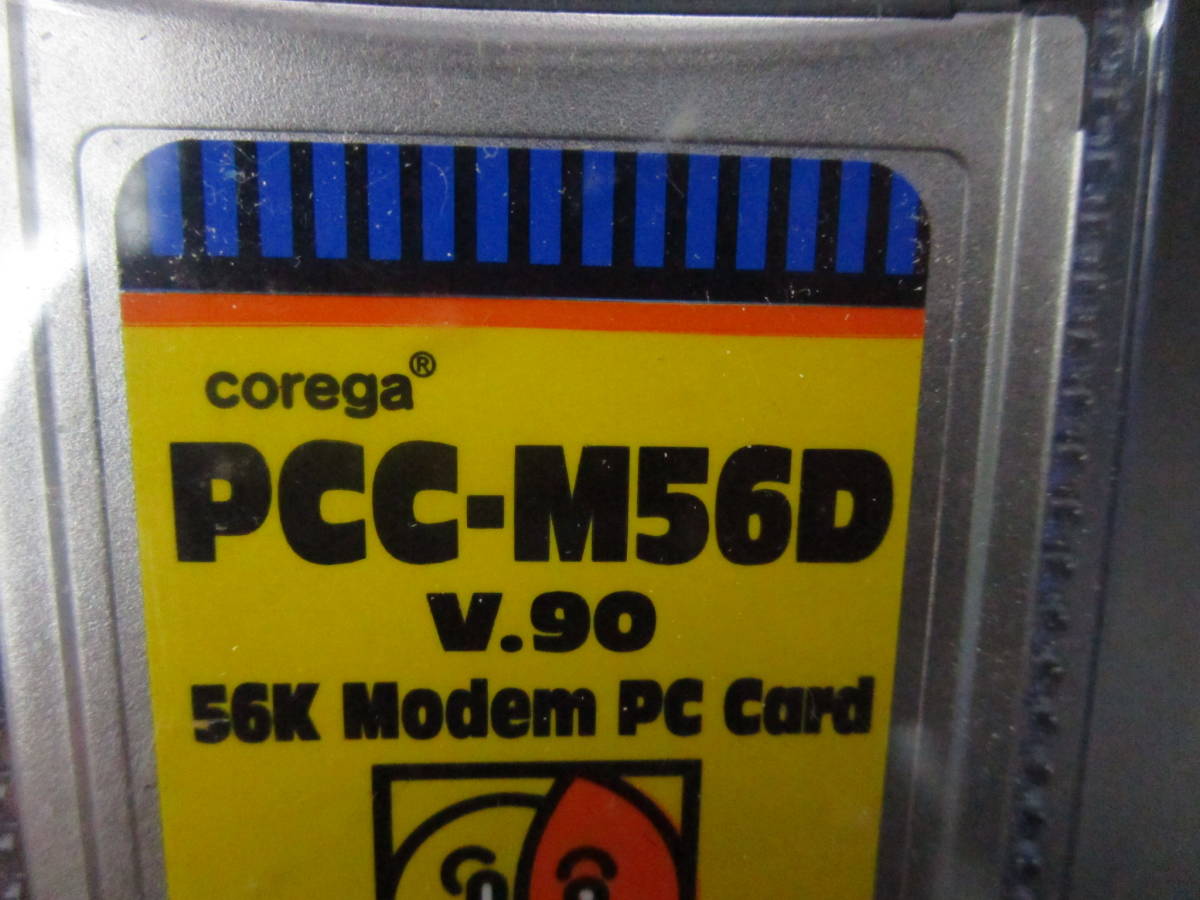 送料140円　corega データ&FAXモデムカード PCC-M56D　（CKK5_画像3