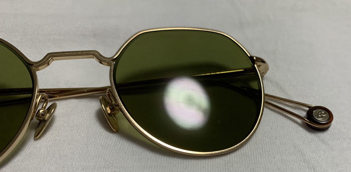 AHLEM サングラス アーレム eyewear sunglasses ゴールド gold france_画像5