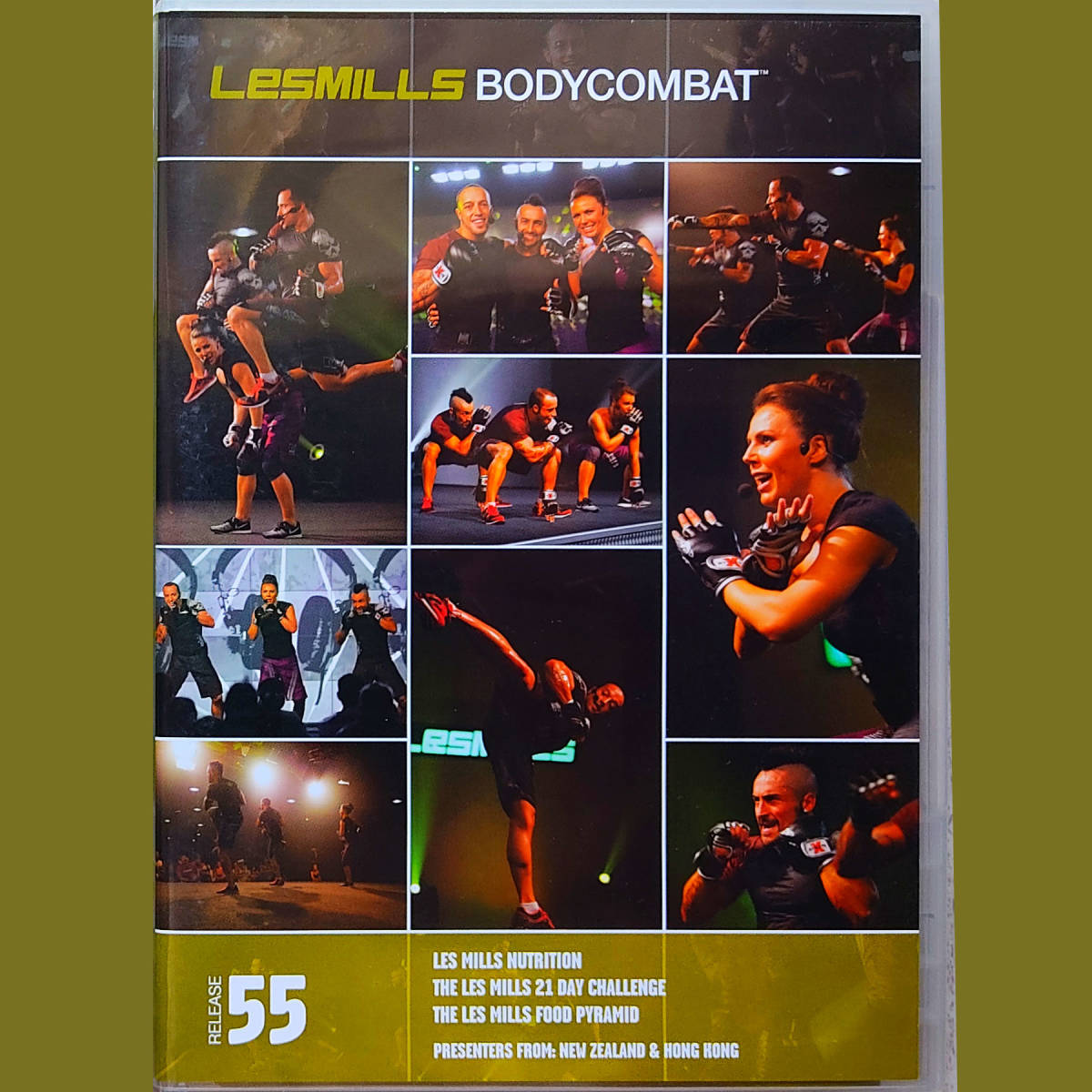 ボディコンバット 55 CD DVD LESMILLS BODYCOMBAT レスミルズ