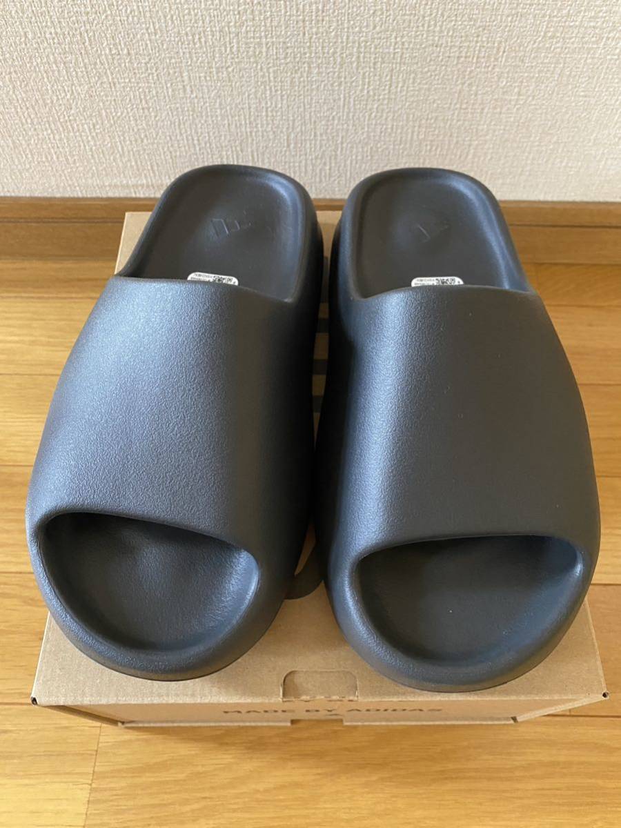 adidas YEEZY SLIDE ONYX 24.5cm アディダス イージースライド スライド イージー オニキス BLACK Kanye West カニエウエスト ye サンダル_画像6