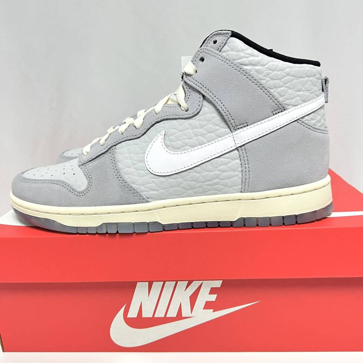 28cm 新品 NIKE ナイキ ダンク ハイ プレミアム ウルフグレー 28cm 新品 NIKE ナイキ ダンク ハイ プレミアム ウルフグレー
