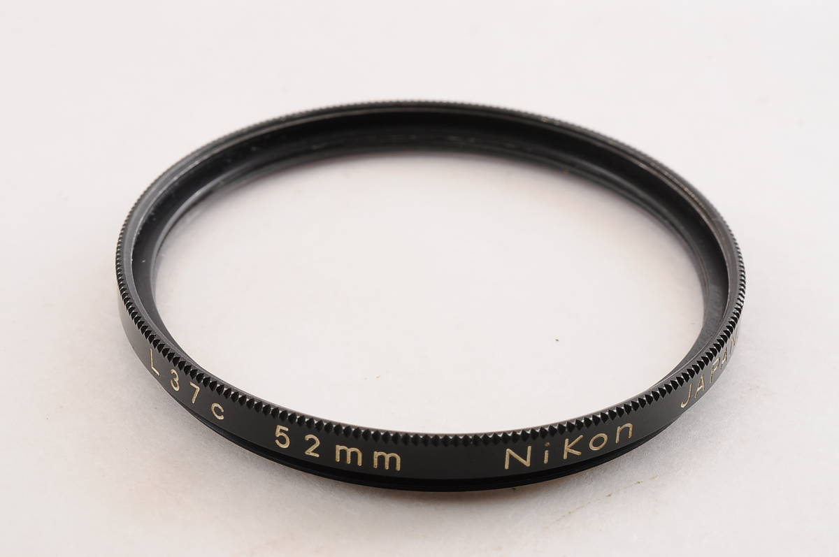 ニコン NIKON L37c 52mm カメラ レンズ 保護フィルター @2405_画像1