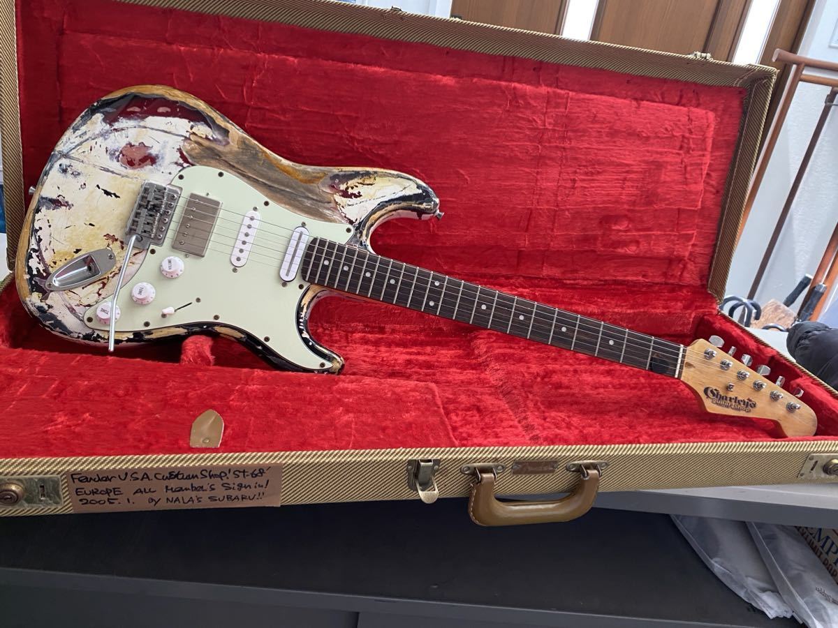 ハードレリック ストラトキャスター カスタム エピフォン PUコンデンサ