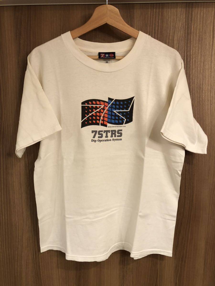7STARS design Tシャツ レア 珍品 old vintage 90s 半袖Ｔシャツ 裏原 