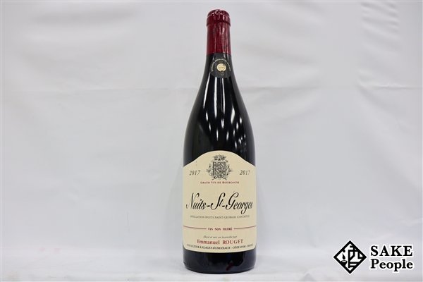 □注目! ニュイ・サン・ジョルジュ 2017 エマニュエル・ルジェ 750ml