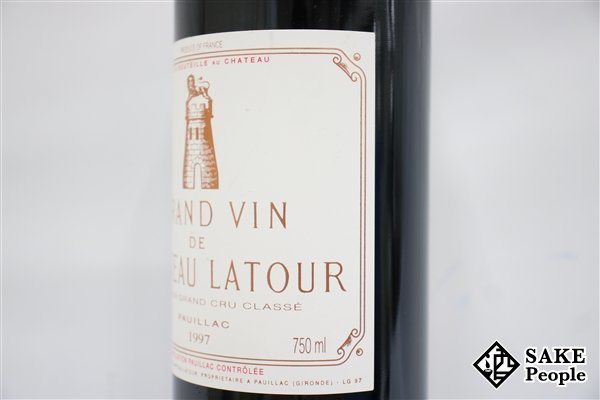 □注目! シャトー・ラトゥール 1997 750ml 13% フランス ボルドー 赤