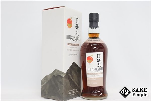 ◇1円~ 日の丸 ウイスキー 5年 ポートカスクフィニッシュ 700ml 48