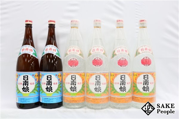 ☆1円~ 焼酎6本セット 日南娘 1800ml 20度 2本 日南娘 紅はるか