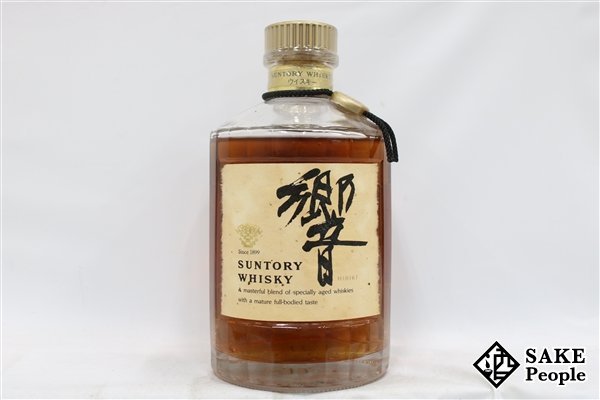 ◇1円~ サントリー 響 NV 金キャップ 裏ゴールドラベル 750ml 43