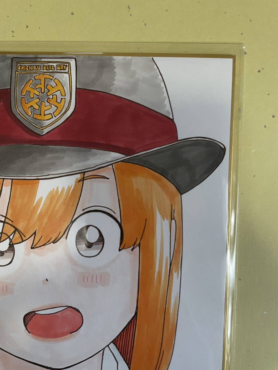 直筆イラスト色紙】小倉アンのおいしい生活。 色紙 サイン 新品 直筆イラスト色紙】小倉アンのおいしい生活。 色紙 サイン 新品