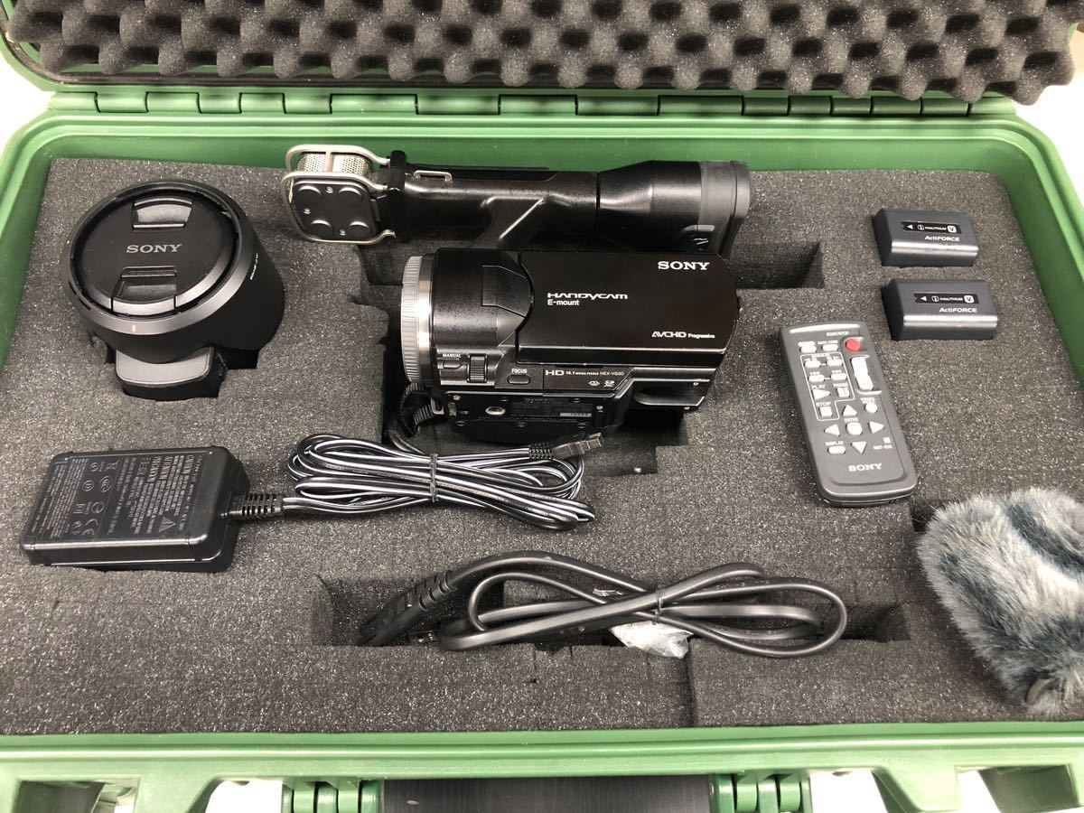 少し豊富な贈り物 【NEX-VG30H】SONY デジタルビデオカメラ ハードケース付 EPZ18-200 ソニー