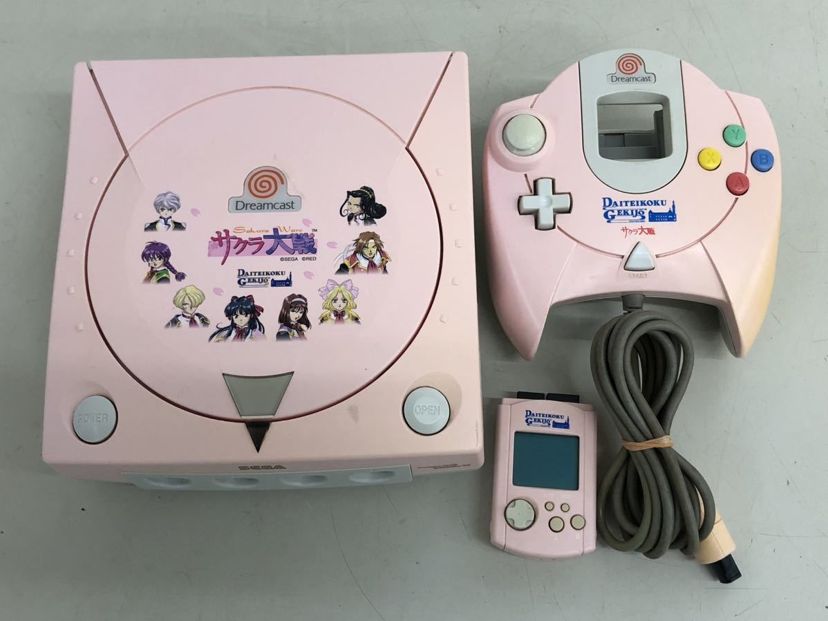 SEGA HKT-3000 Dreamcast body Sakura Taisen controller HKT-7700/HKT-7000 operation not yet verification 