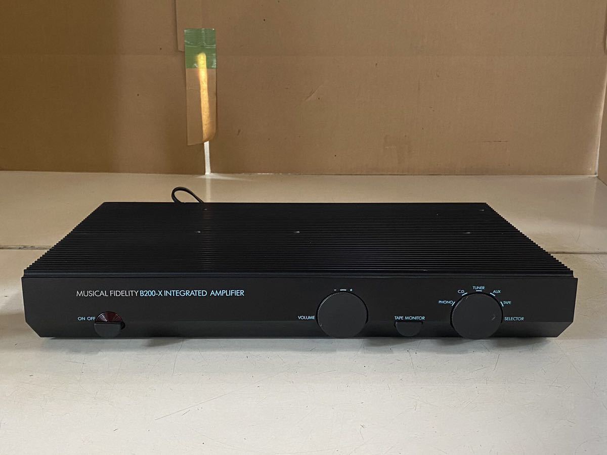 Musical Fidelity B200-X プリメインアンプ ジャンク Musical Fidelity B200-X プリメインアンプ ジャンク