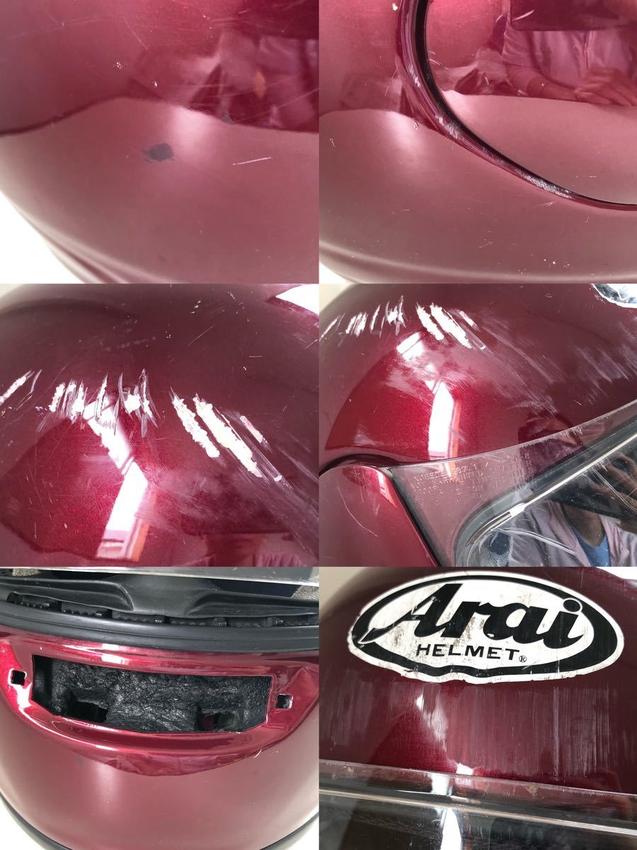 Arai VECTOR ヘルメット サイズ不明_画像8