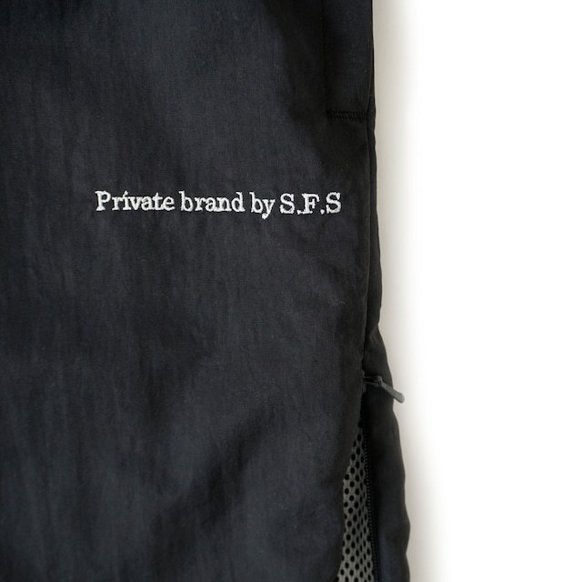 新品 未開封 Private brand by S.F.S Track Nylon Pants Embroidery By