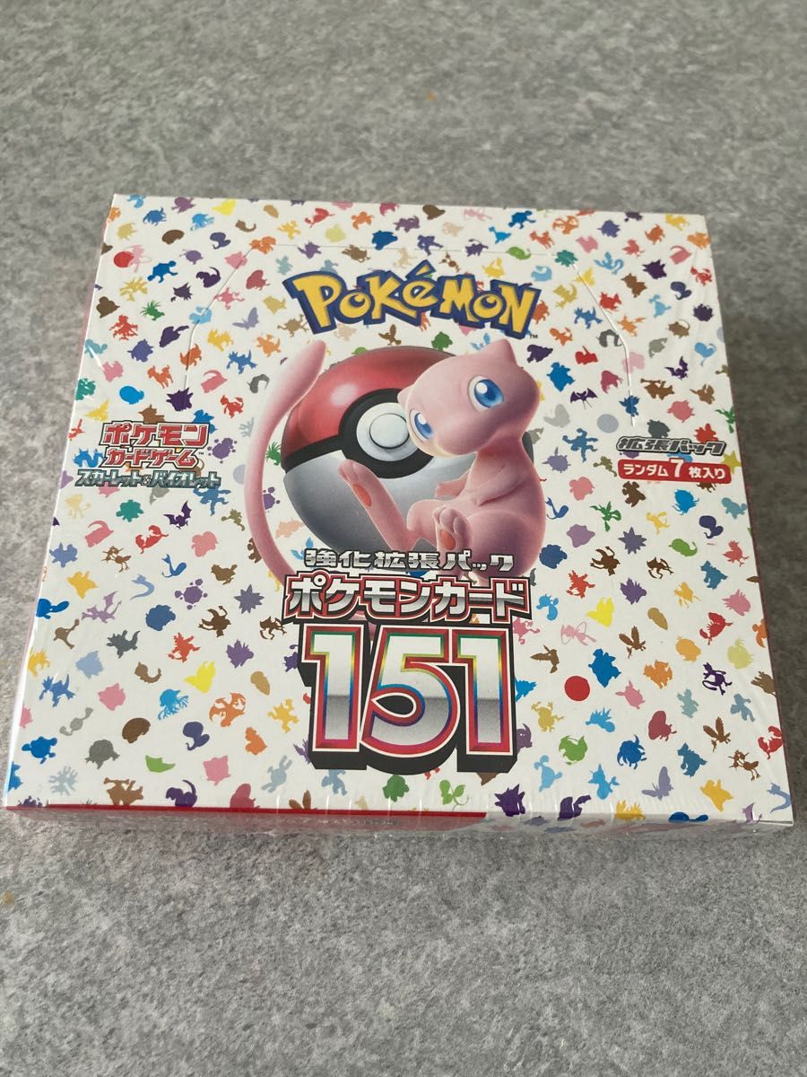 送料無料 ポケモンカード151 シュリンク付 1BOX|PayPayフリマ