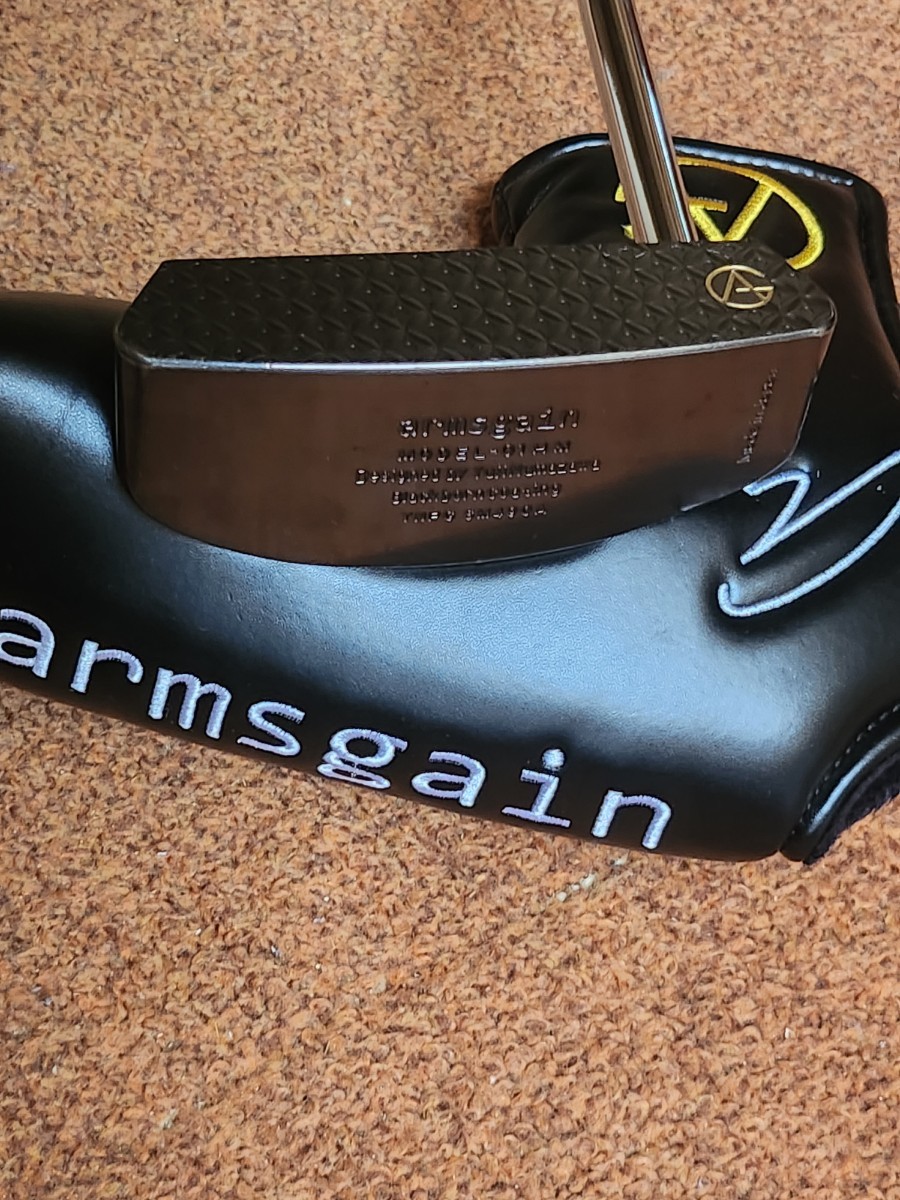 名匠・沼沢雄二作 Armsgain MODEL-01 軟鉄削り出し マレットパター