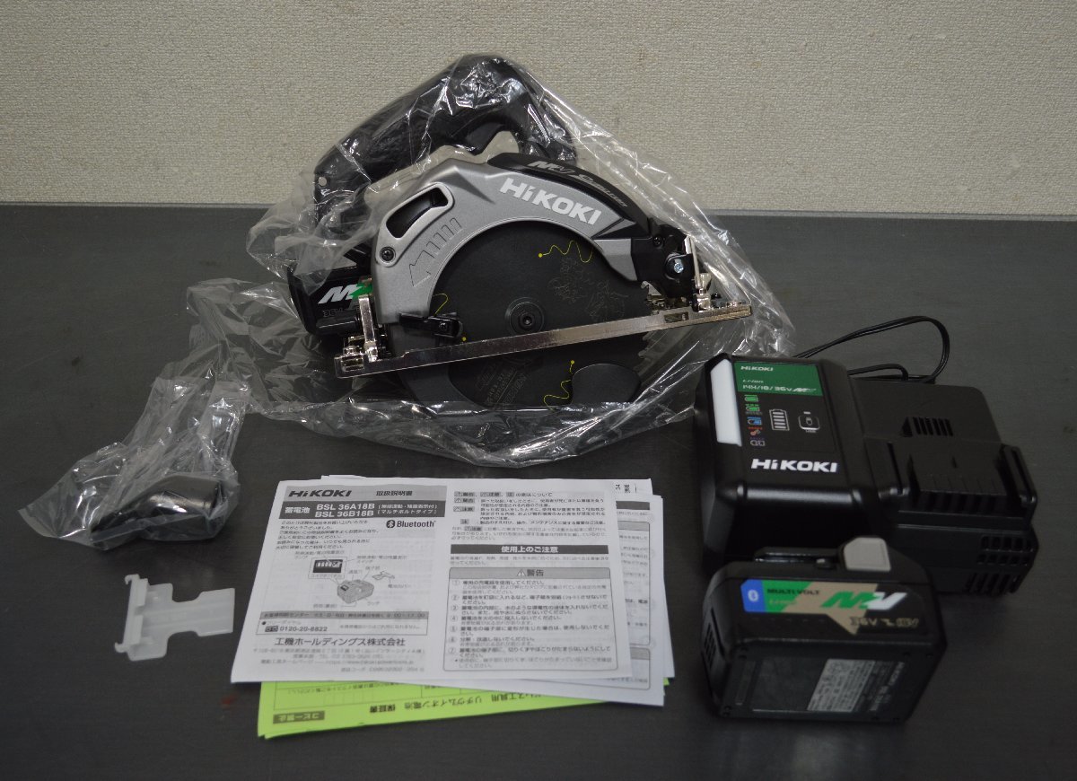 HiKOKI】 HiKOKI ハイコーキ 165mm 36v 充電式丸ノコ C3606DA (SK