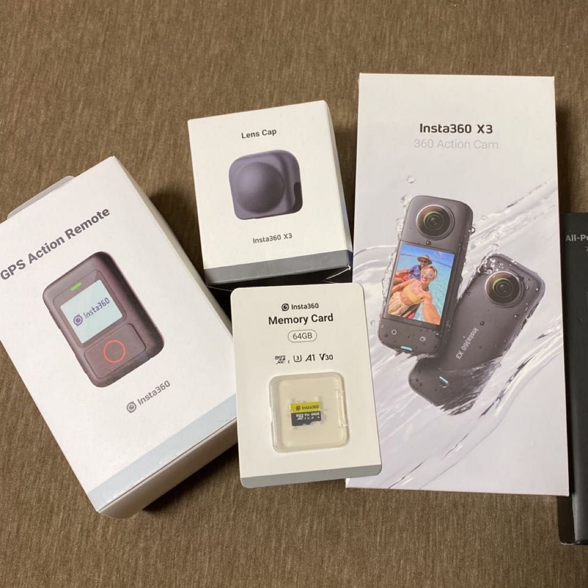insta360 X3 アクセサリー多数 新品未使用 アクションカメラ|Yahoo