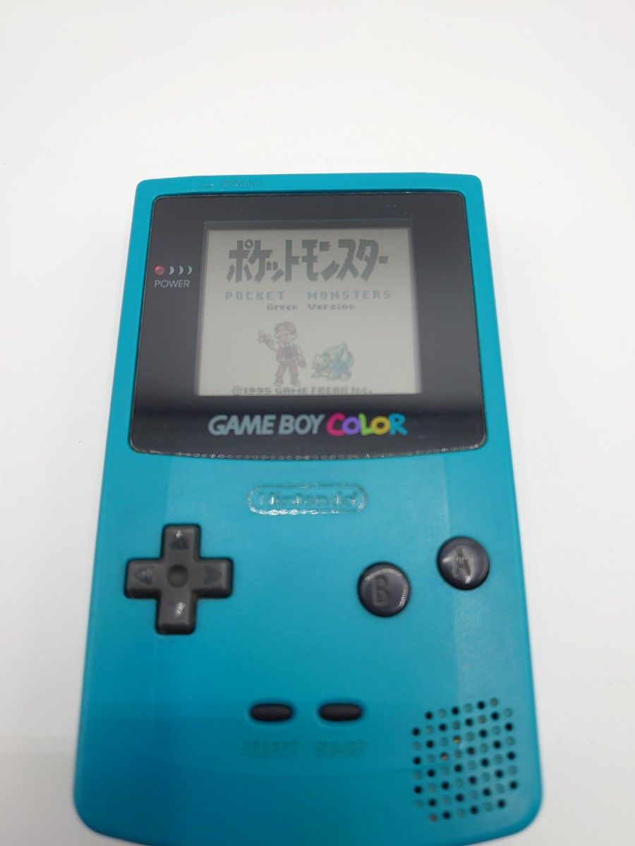 ゲームボーイカラー 本体 ブルー グリーン 任天堂 レトロゲーム