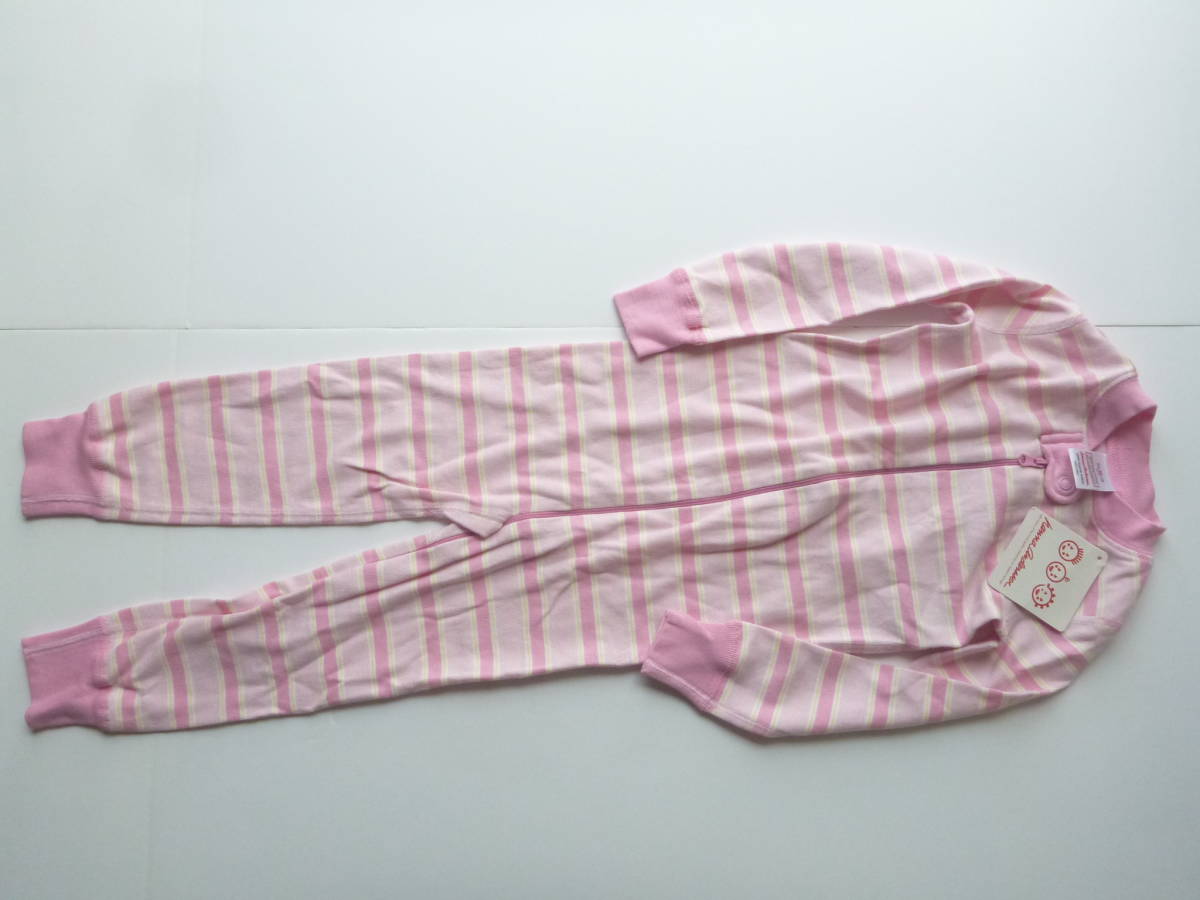  новый товар Hanna Andersson рукоятка na нижний son* прекрасное качество материалы розовый окантовка надежно сделал ткань комбинезон 90