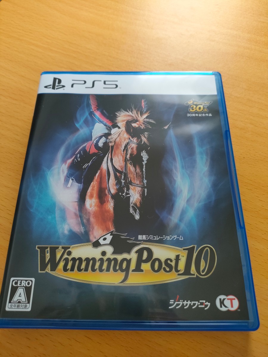 【PS5】 Winning Post 10 [通常版] ウイニングポスト10　新品同様品　送料無料_画像1